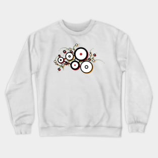 Abstract circles, pattern Crewneck Sweatshirt